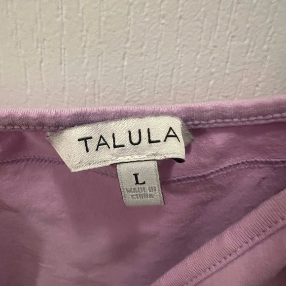 Talula Purple Lace Tank Top - Picture 3 of 4